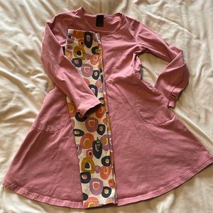 Peekaboo Beans Dress with Leggings